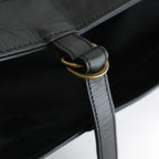 NEWSPAPER BAG L #BLACK [BG-17-C-COW.AN-4]