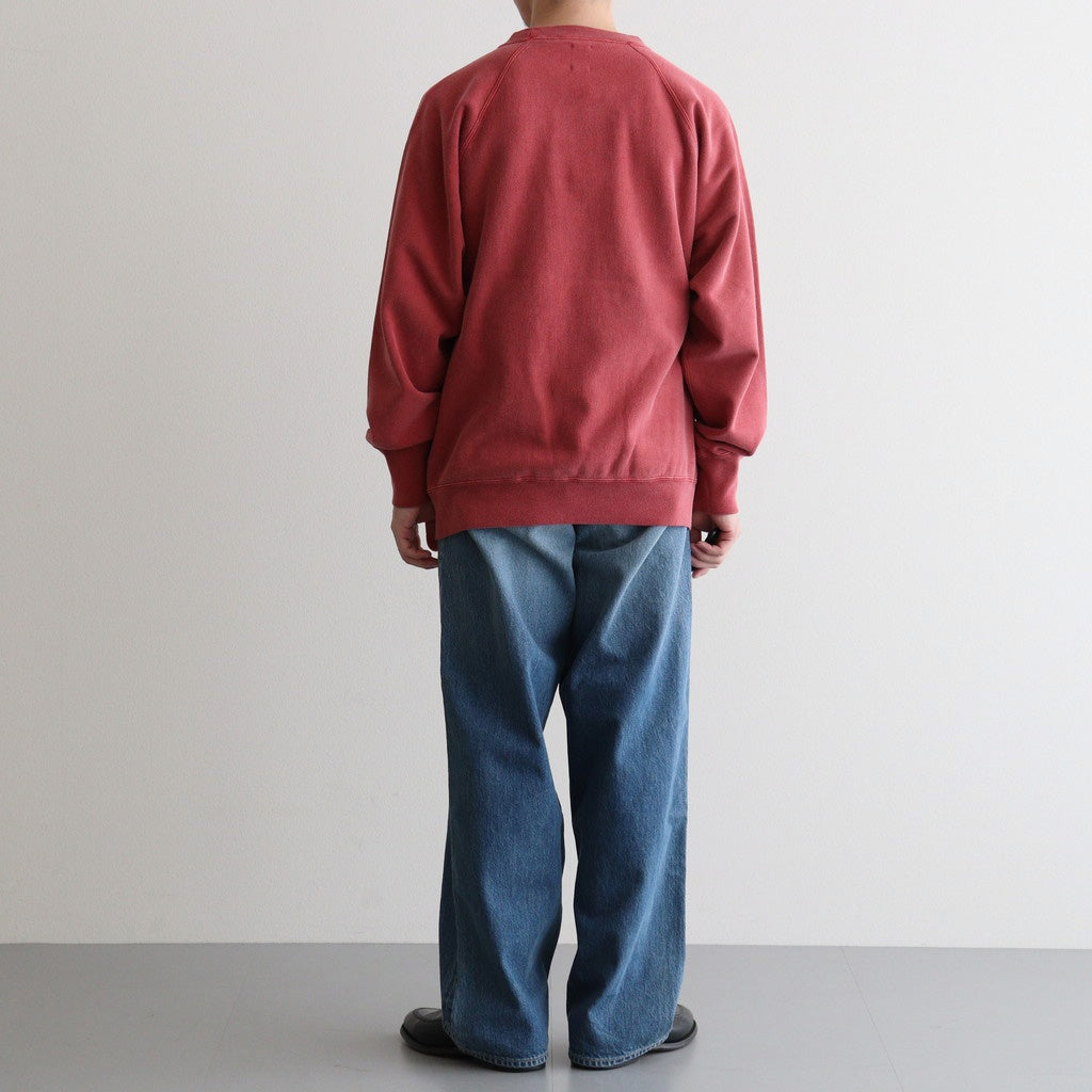 FADE COLOR JUMBERCA URAKE CREW NECK #FADE RED [BN-25FM-033]