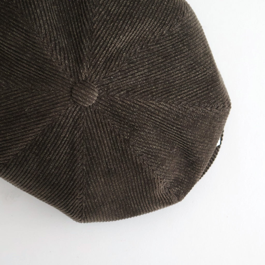 PRINTED CORDS PEAKED CAP #WHISKY [252OJ-HT02]