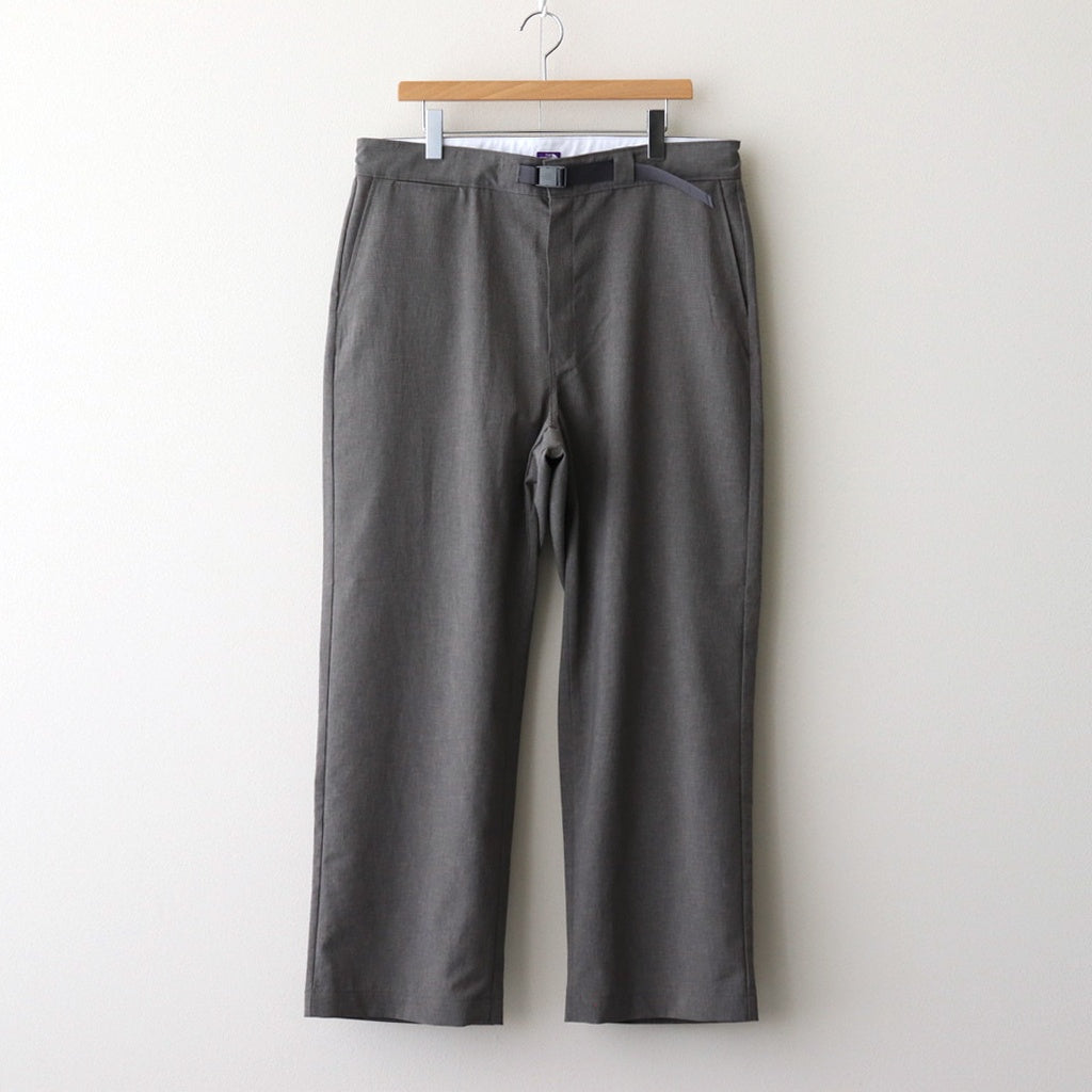 Polyester Tropical Field Work Pants #Mix Charcoal [N25FC012]
