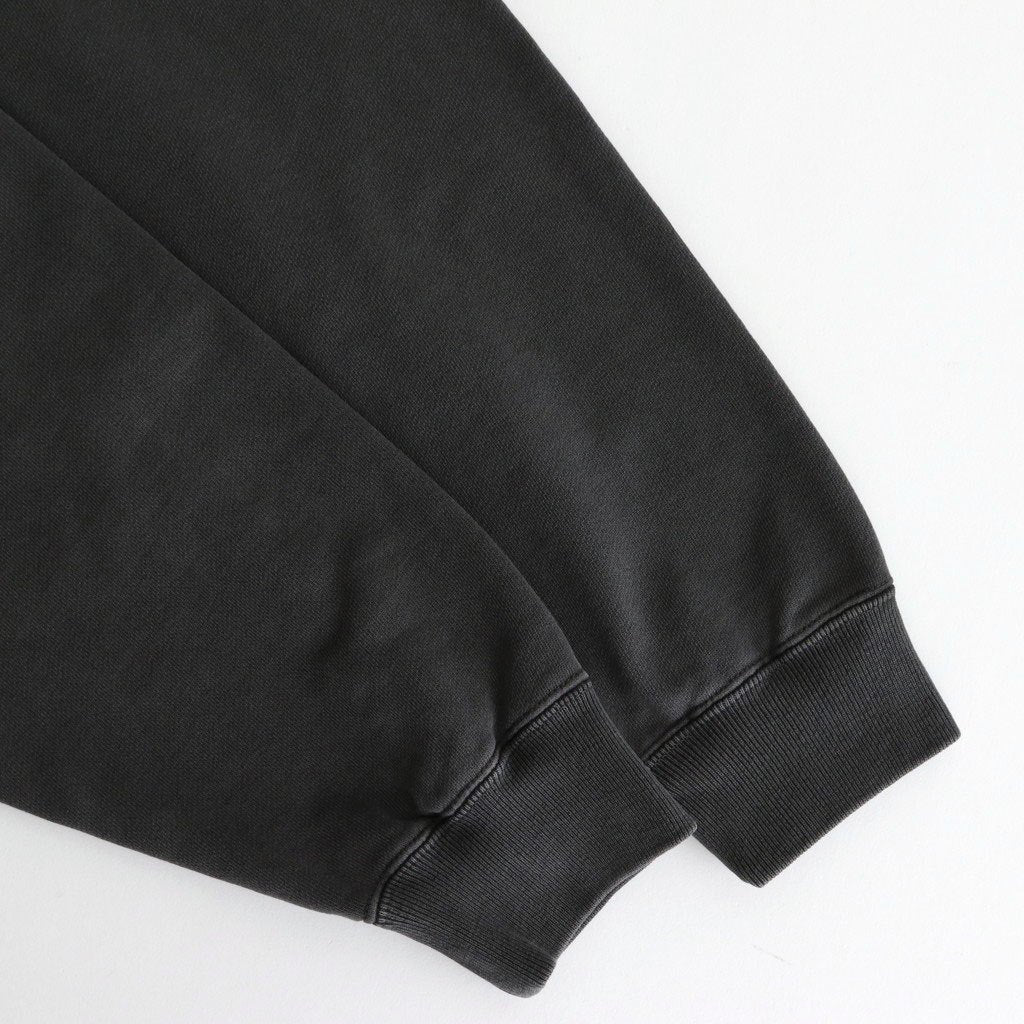 11oz Half Zip Sweatshirt #Charcoal [N25SH010] - Diffusion 三重県