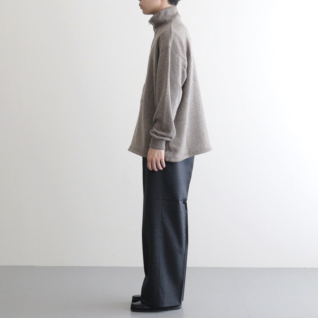 Yak Half Zip Sweat Shirt #Beige [NEP-AW2533M]