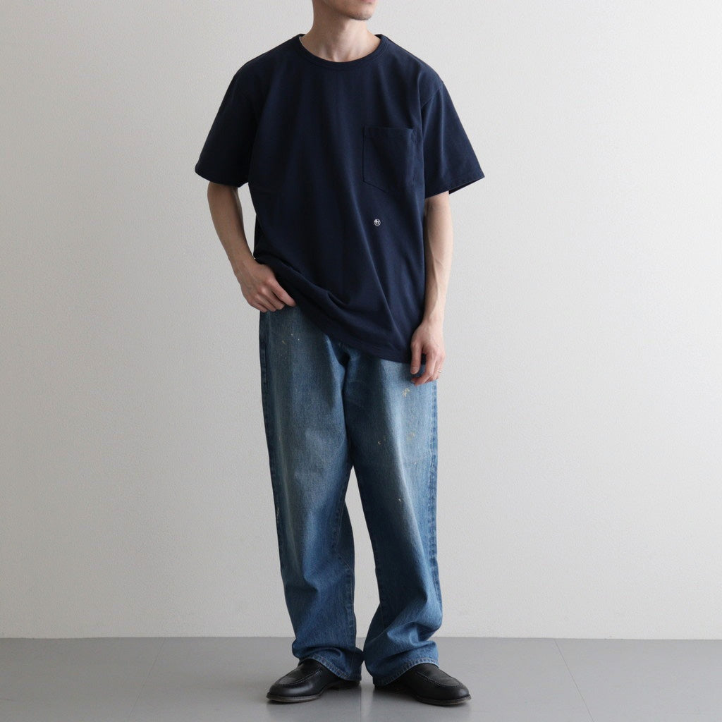 COOLMAX Jersey Pocket Tee #Navy [S25SI114] - Diffusion 三重県