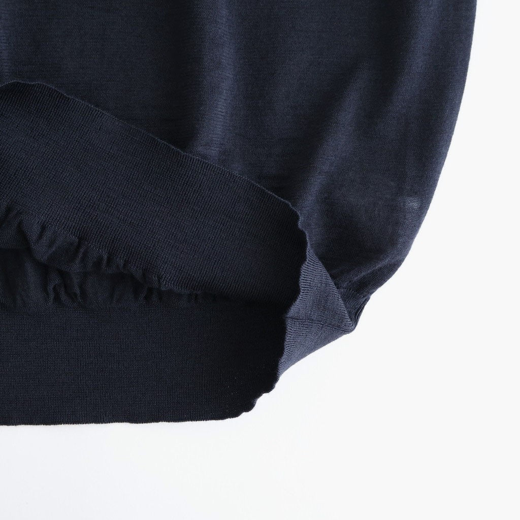 CHOMA CREW NECK #NAVY [BN-26SM-058]
