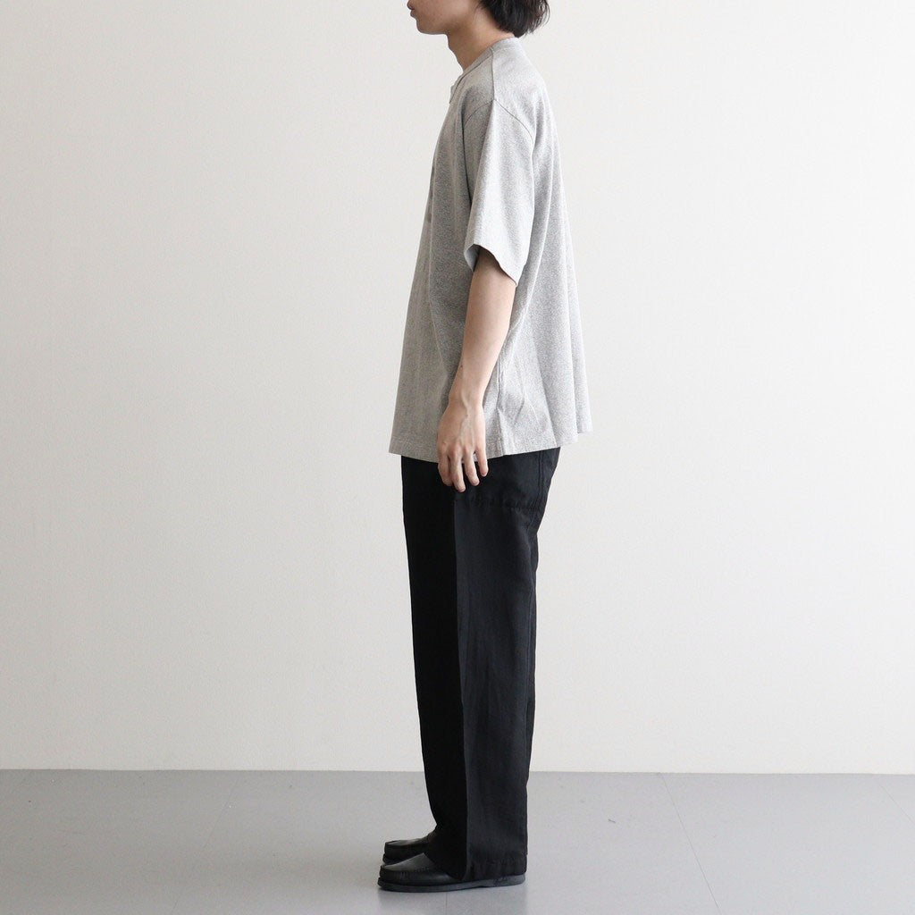 ALE-Y 88/12 Print Tee WIDE #HeatherGrey×Fade/Grey-PT [bROOTS25S36S26A]