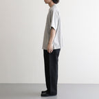 ALE-Y 88/12 Print Tee WIDE #HeatherGrey×Fade/Grey-PT [bROOTS25S36S26A]