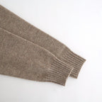 Yak felted sweat shirt #BEIGE×BEIGE [NEP-AW2301]