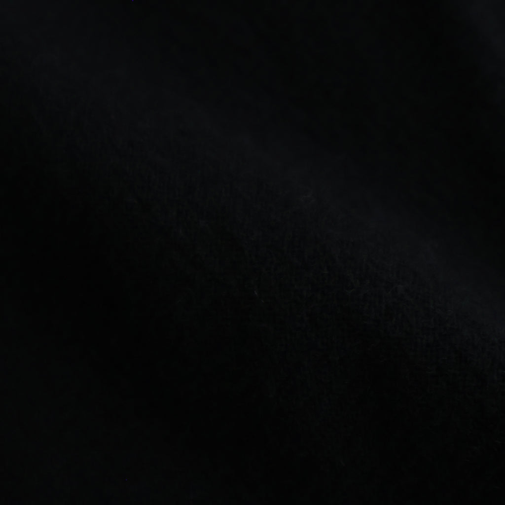 Classic Wool Balmacaan Coat #BlackNavy [BHS25F009]