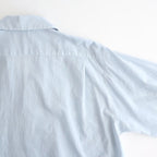 ITALIAN OPEN COLLAR SHIRT #ICE [A26A23SH03C]