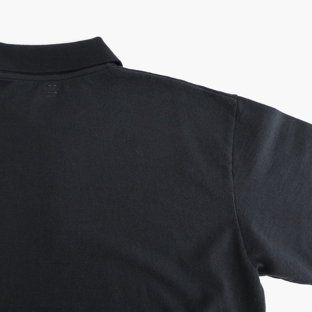 Co/Silk Nep Harf-Zip P/O #Black [BHS25S037S26]