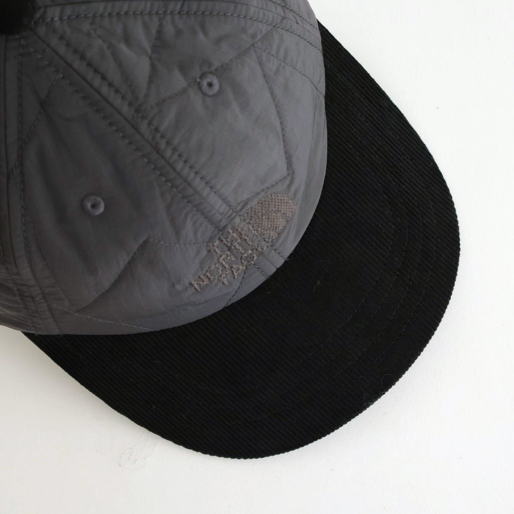 Quilting Field Cap #Asphalt Gray [N25FP089]