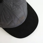 Quilting Field Cap #Asphalt Gray [N25FP089]