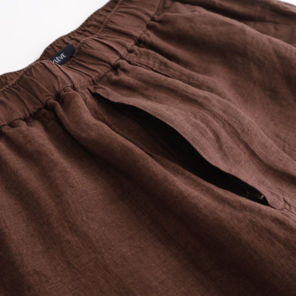 LINEN POPLIN PT #050 BROWN [17061 40059]
