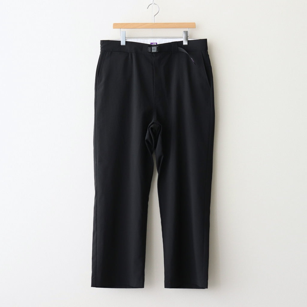 Polyester Tropical Field Work Pants #Black [N25FC012]
