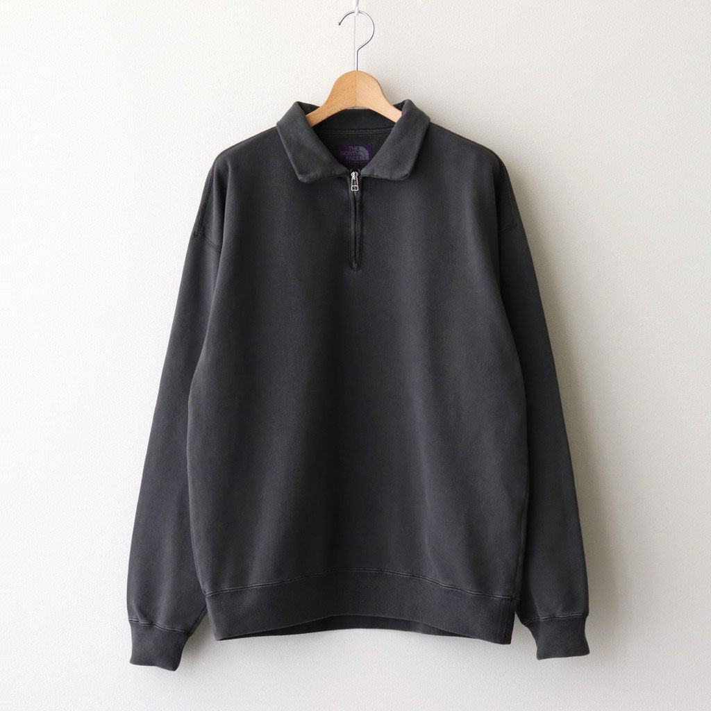 11oz Half Zip Sweatshirt #Charcoal [N25SH010]