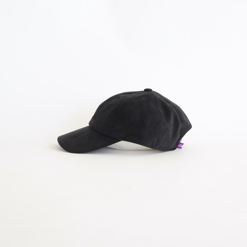 Synthetic Leather Field Cap #Black [N25FP094]