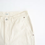 DUCK CLOTH DOUBLE KNEE PAINTER #IVORY(FADED) [PMAW-PT06]