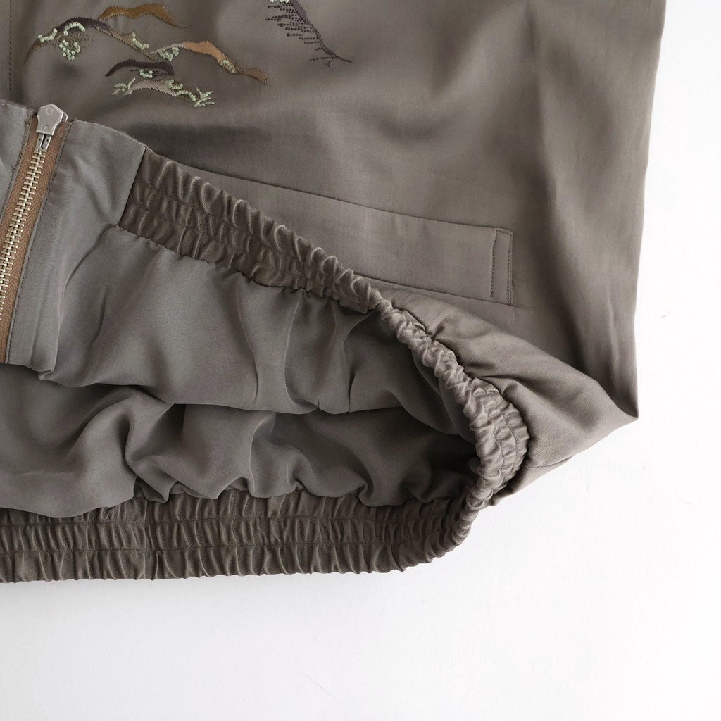 STUNNING RAYON SOUVENIR JACKET #MOREL [261OJ-JK25]