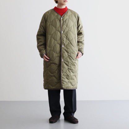 Reversible Down Coat #Khaki Beige [SUBF352]