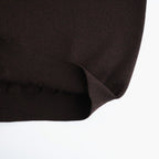 SOLID WOOL SMOOTH CREW NECK #ROSEWOOD [BN-26FM-056]