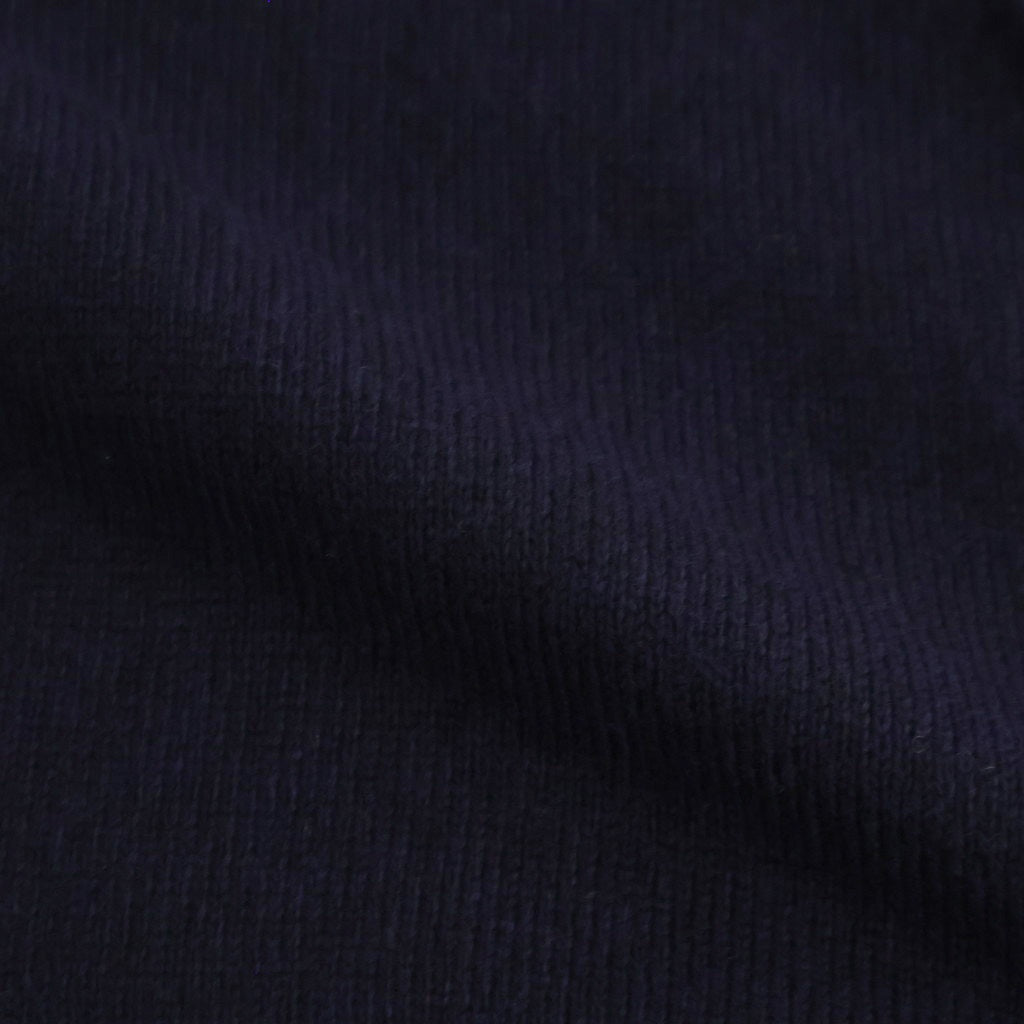 Cashmere Henleyneck - Diffusion Exclusive #Navy×Lt.Gray [NEP-AW2520B]