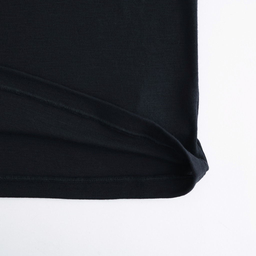 Wool Rib Turtle Neck #Black [BHSW24F12F26]