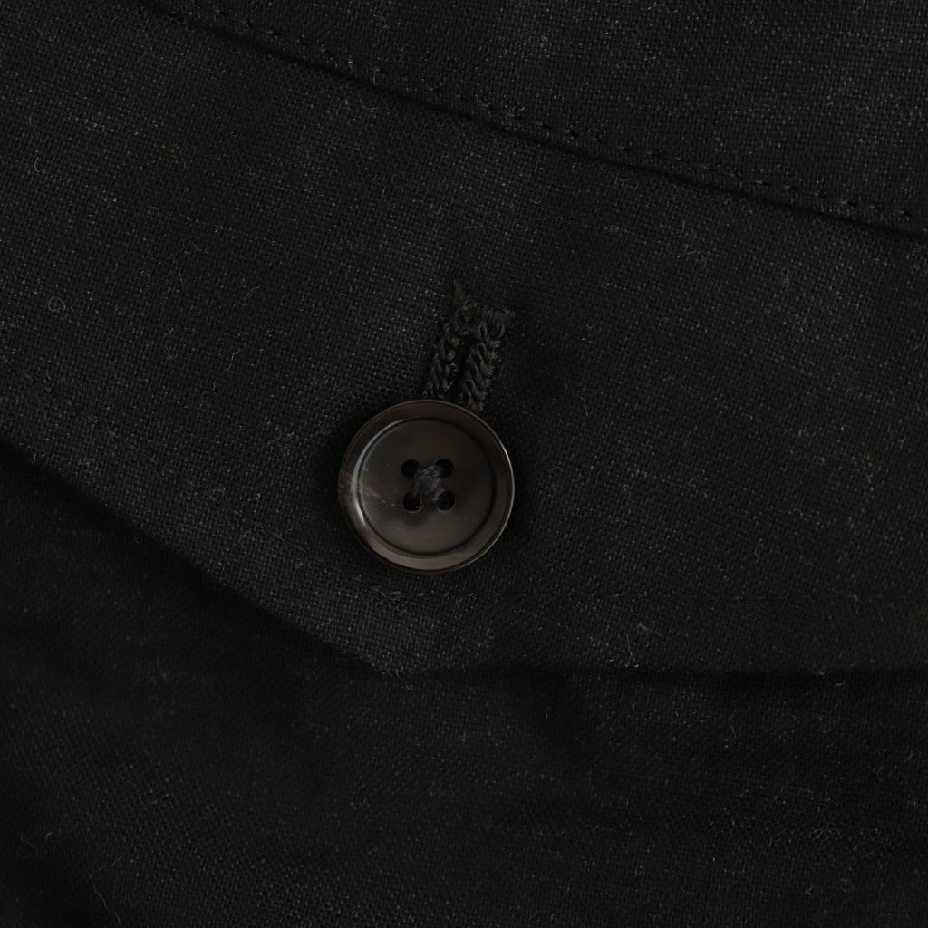 COCOON WIDE EASY PANTS #CHAMBRAY BLACK [M25A12PT01C]