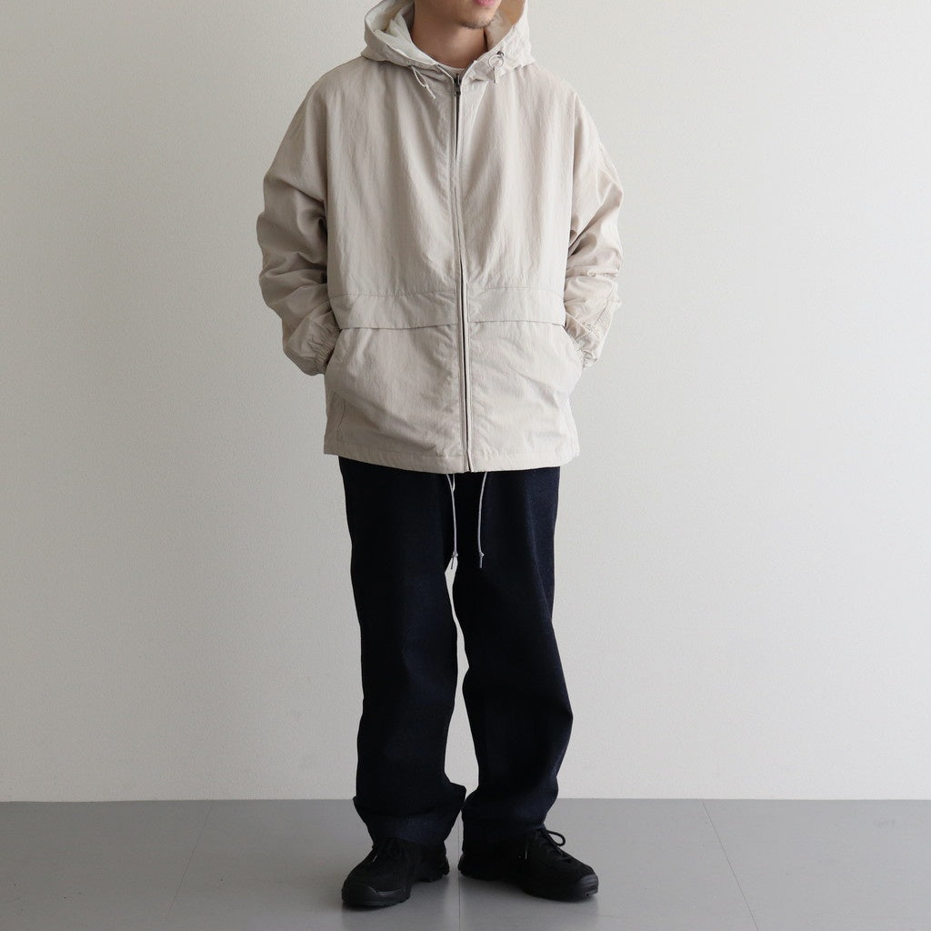 Reversible Hooded Jacket #Sand Beige [S25SA002]