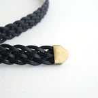 NARROW MESH BELT #BLACK [AC-17-C-COW-5]