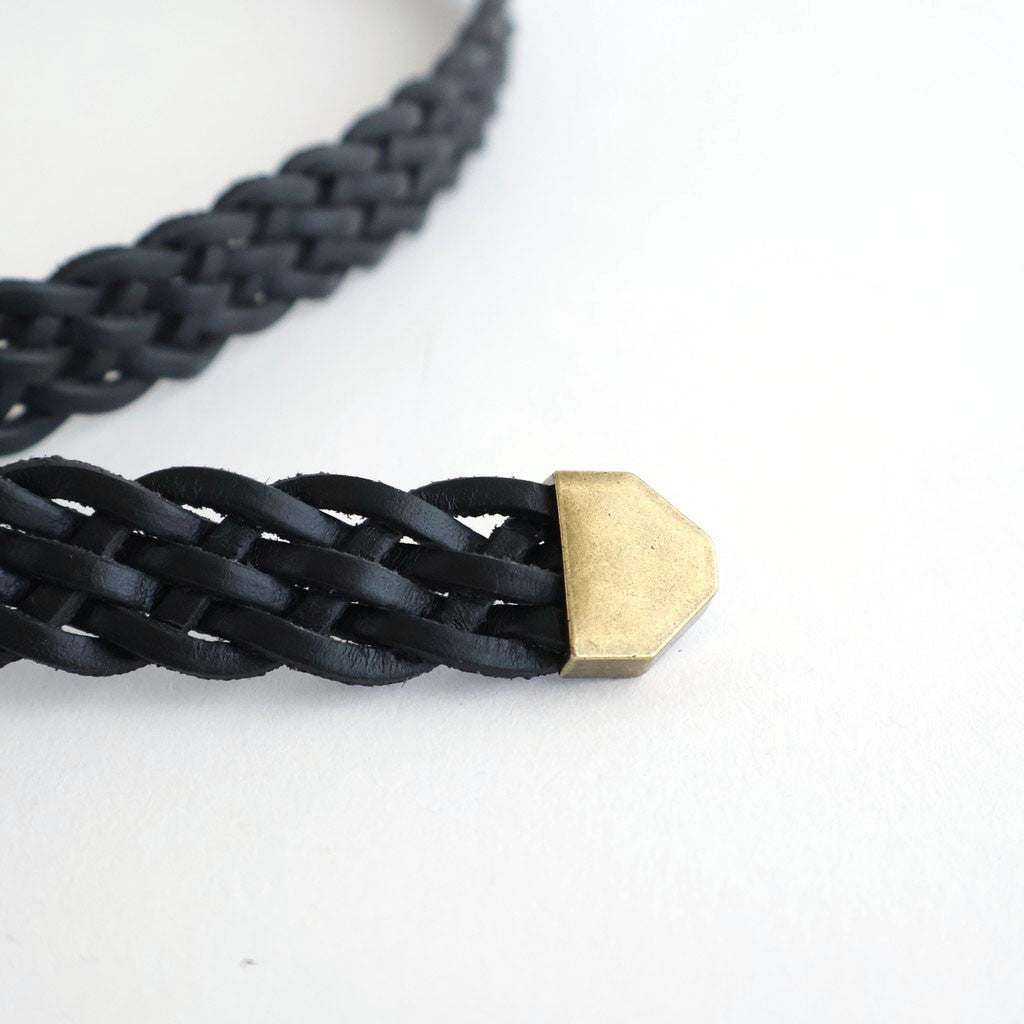 NARROW MESH BELT #BLACK [AC-17-C-COW-5]