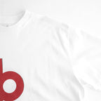 bd Print Tee WIDE #White×Red-PT [bROOTS25S34S26A]