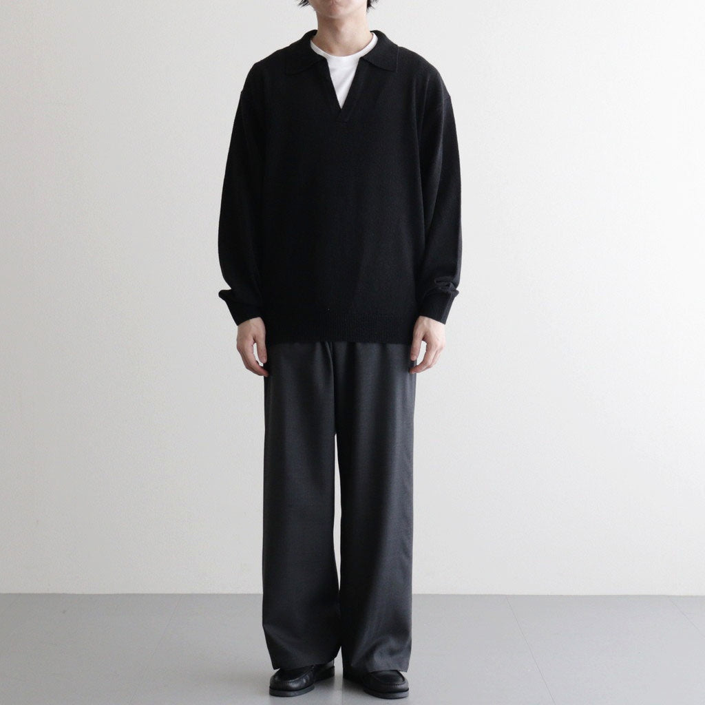 REVIVAL SILK SKIPPER #BLACK [BN-26SM-043]