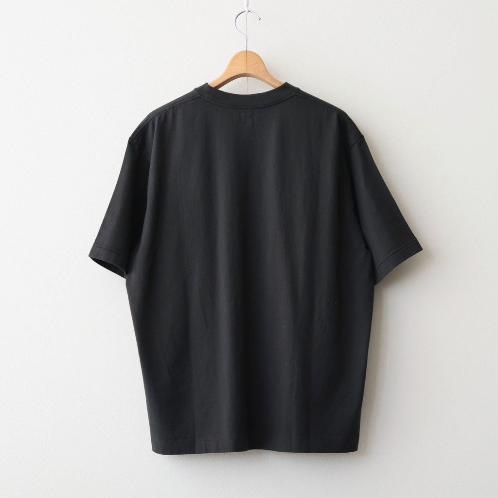 b Patch Tee WIDE #InkBlack×Charcoal [bROOTS25S34S26C]