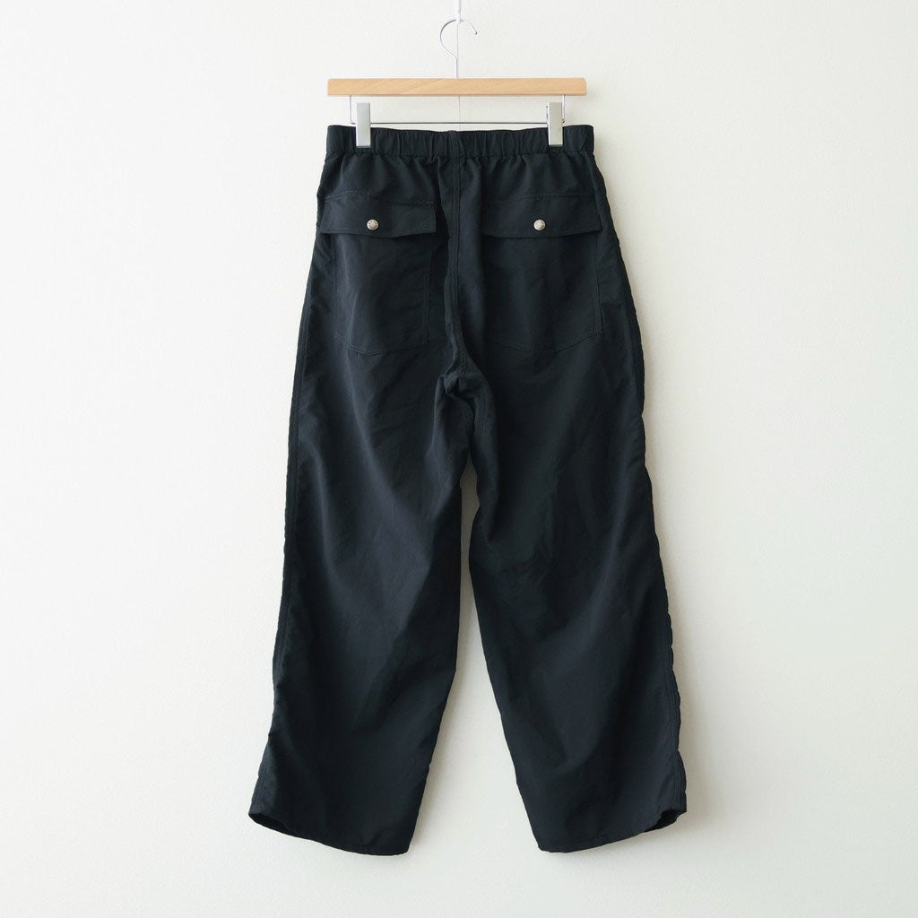 garment dye cotton*rayon twill clothパンツ garment dye cotton
