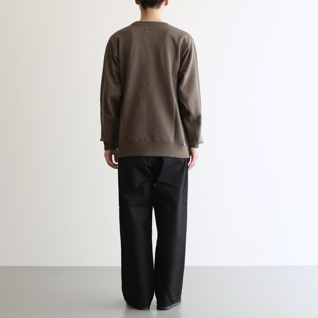 Field Crewneck Sweatshirt #Brown [N24FH060]