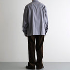 SQUARE SHIRT #BROWN CHECK [A26C11SH02C]