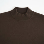 SUNSHINE CASHMERE MOCK NECK #BROWN [BN-26FM-058]