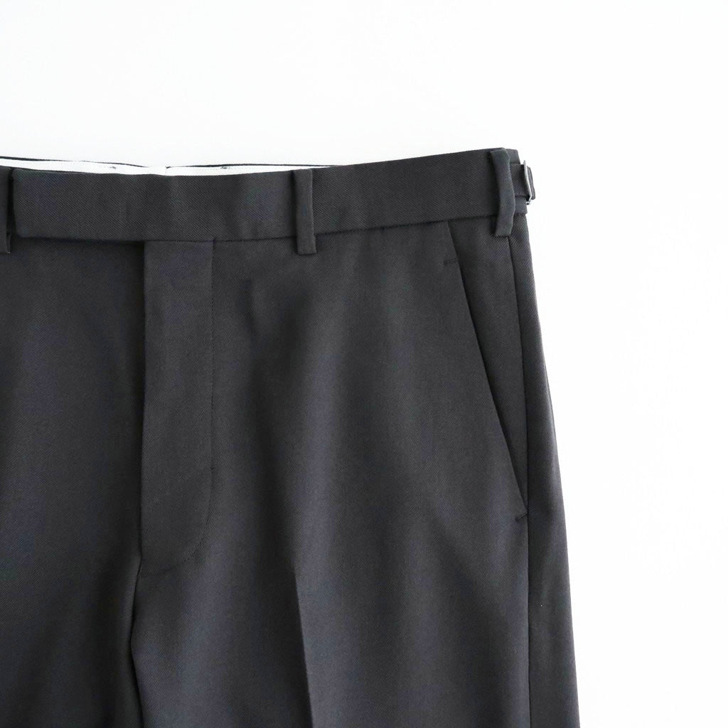 REGULAR FIT STRAIGHT TROUSERS #CHARCOAL GRAY [M26C06PT02C]