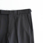 REGULAR FIT STRAIGHT TROUSERS #CHARCOAL GRAY [M26C06PT02C]