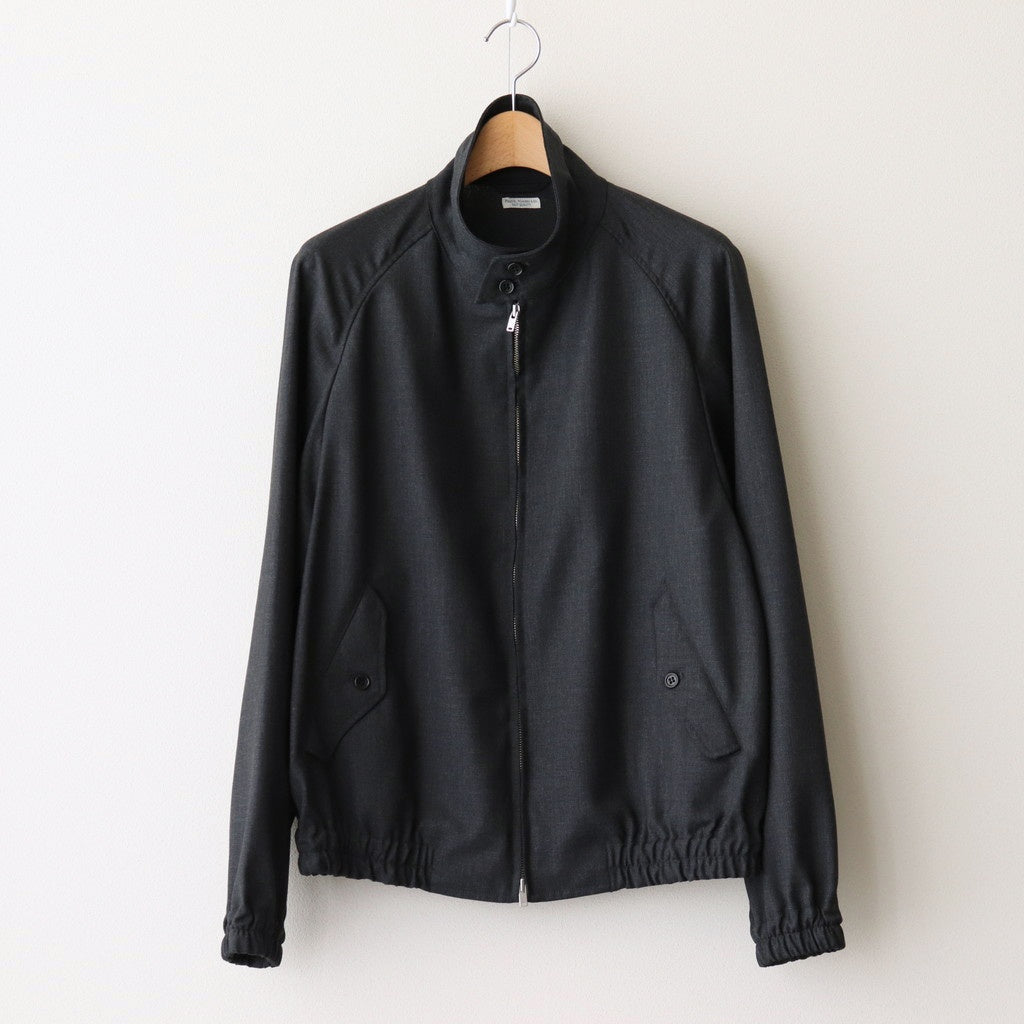 HOPSACK DRIZZLER JACKET #CHARCOAL [PMAT-OT01]