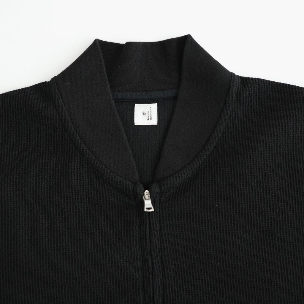 Rough&Smooth Thermal Blouson #Black [bROOTS26F14]