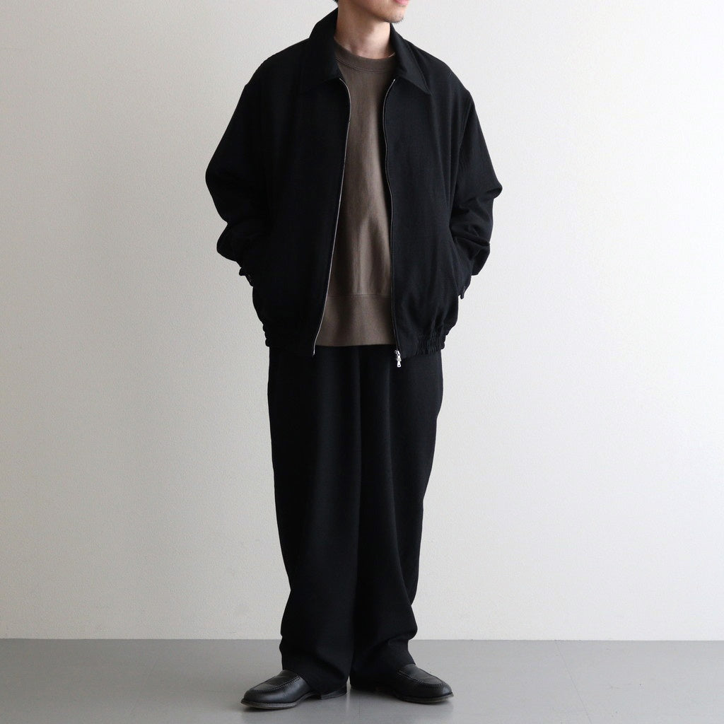 SPORTS JACKET #CHAMBRAY BLACK [M25C12BL01C]