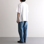 RAREGROOVE Print Tee WIDE #White×Black-PT [bROOTS25S34S26B]