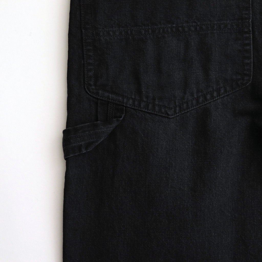 WIDE PAINTER PANTS #BLACK [M25B13PT01C]