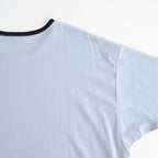 PIMA MOKLODI RINGER TEE #BLUE×NAVY [26S-BIS-CS61]