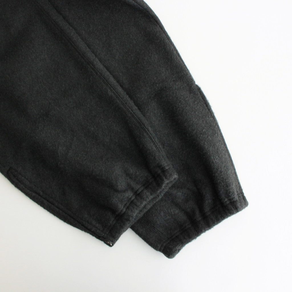 Pe/Silk Fleece Track Pants #HeatherBlack [BHS24F030F25]