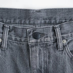 Selvage Denim Straight Pants #Vintage Black [S26FC076]