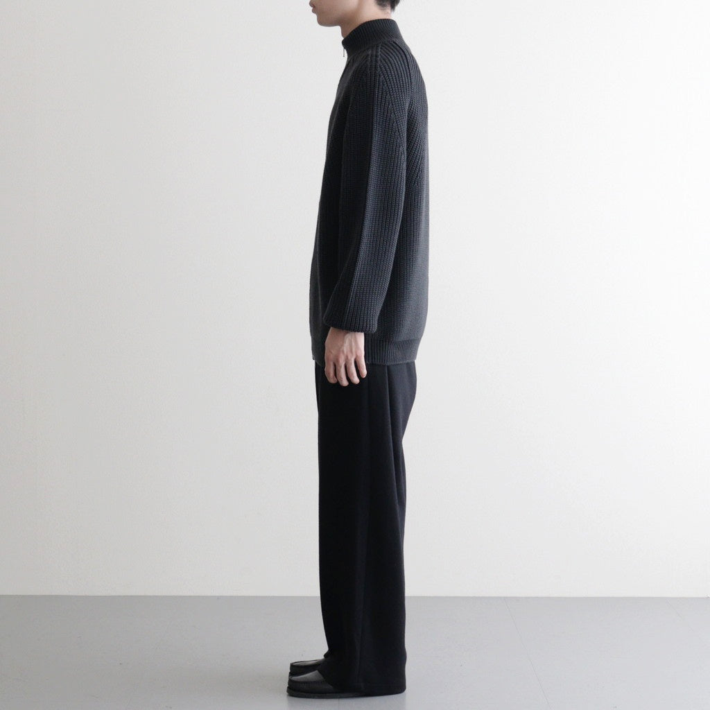 SIGNATURE DRIVERS KNIT #CHARCOAL BLUE [BN-25FM-040]