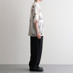 OPEN COLLAR S/S SHIRT #GRAIGE MINI [M26B07SH03B]