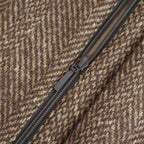 ROUND-COLLAR MOTORING JACKET #WHEAT [252OJ-JK04]